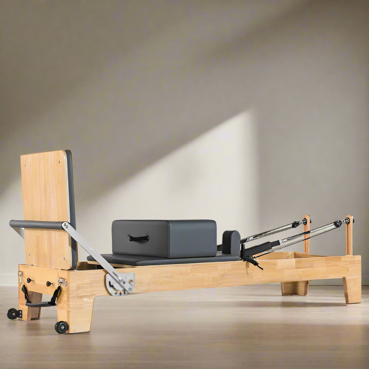 Premium Wood and Leather Reformer
