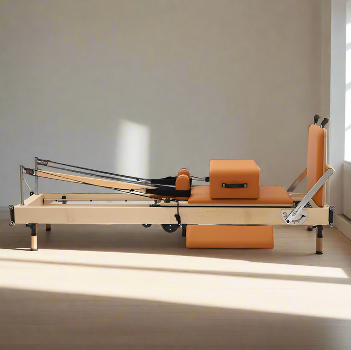 Maple Wooden Folding Pilates Reformer