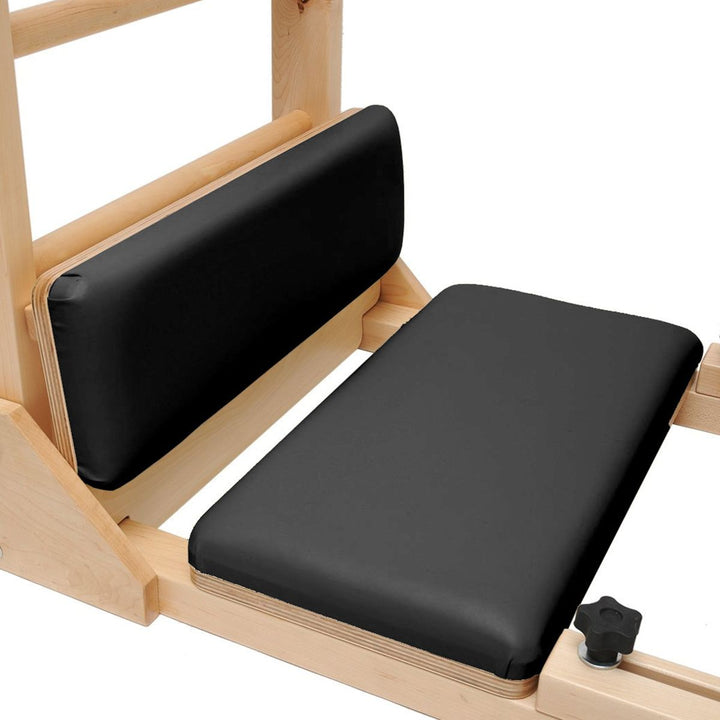 Pilates Ladder Barrel ELITE with wooden base Black